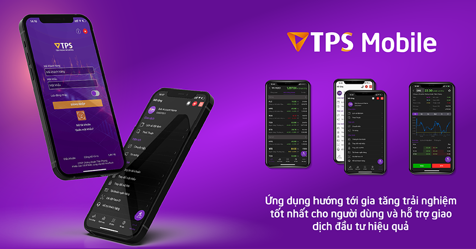 TPS chính thức ra mắt ứng dụng giao dịch trực tuyến trên thiết bị di ...